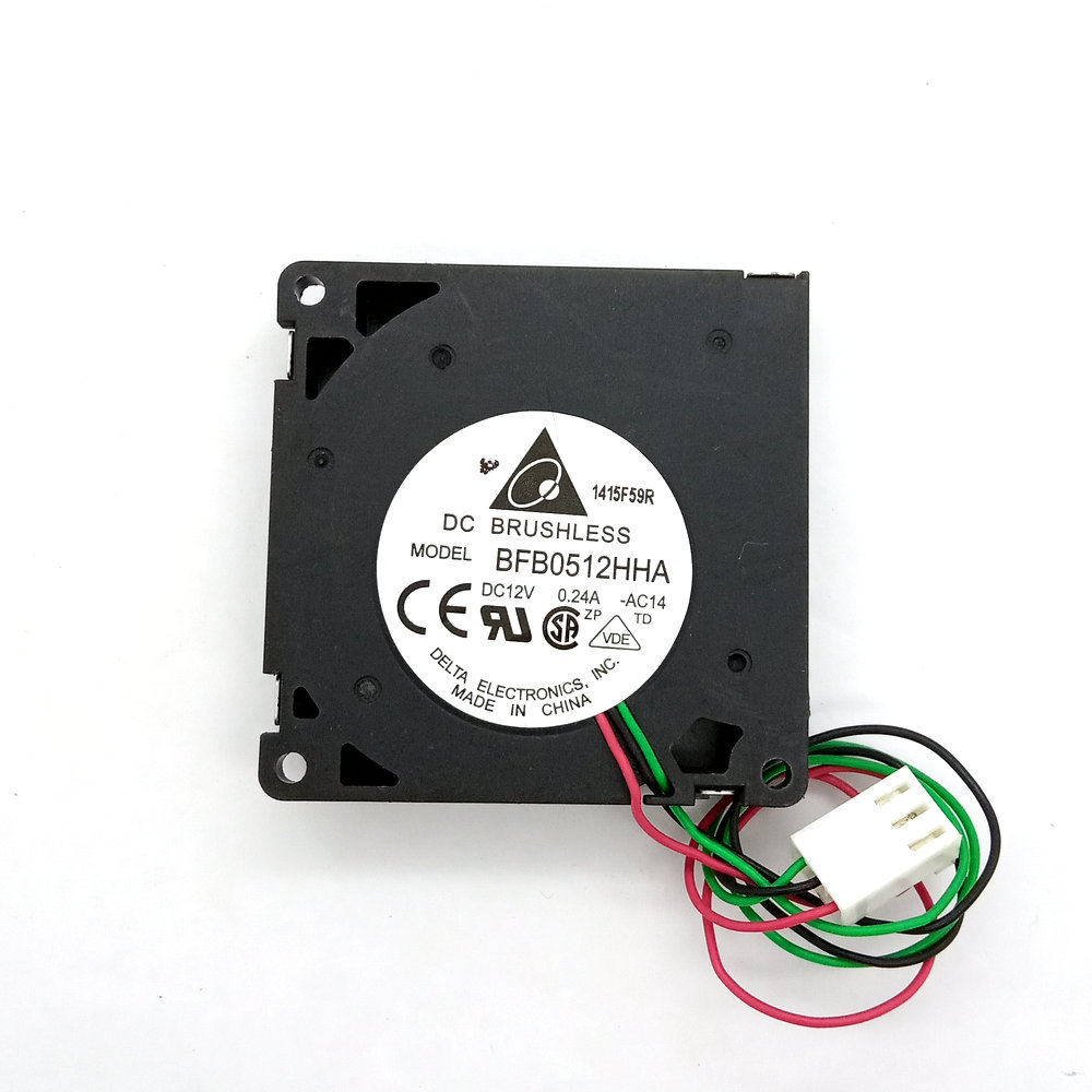 Original DELTA BFB0512HHA Cooling Fan 12V 0.21A 2.52W 3wires BFB0512HHA Fans